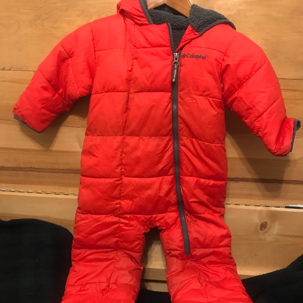 Boys Girls Columbia Snowsuit Bunting (18-36m)